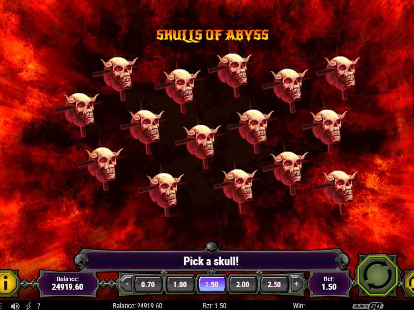 Бонусная игра в слоте Дом Злой Судьбы